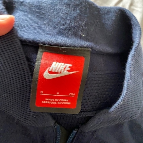 Nike Sportswear Tech Knit Jacket Obsidian Navy Blue s - Picture 7 of 8